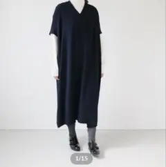 新品未使用】RIM.ARK Stand collar mode ワンピース - メルカリ
