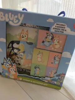 Bluey スタンプ＆メモパッドセット