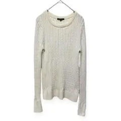 【23区】 ニット セーター 袖ボタン 長袖 上品 size 38