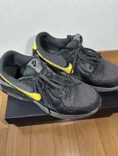 Nike Air MAX グレー/イエロー スニーカー28cm