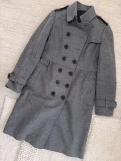 BURBERRY グレー トレンチコート 40