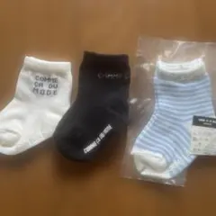 COMME CA DU MODE ベビー靴下 3足セット