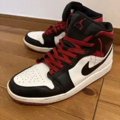 NIKE Air Jordan ハイカットスニーカー ブラック/ホワイト/レッド