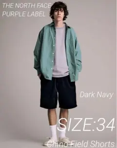 THE NORTH FACE PURPLE LABEL Shorts 34 紺