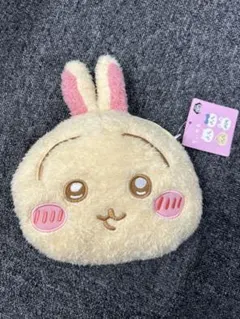 ちいかわ うさぎ ふわふわフェイスポシェット アミューズメント