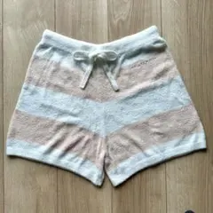 【美品】ジェラートピケ スムーズィー2ボーダーショートパンツ