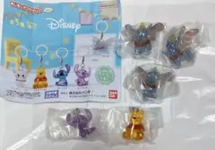 Disney ディズニー めじるしアクセサリー クリア ダンボ プーさん