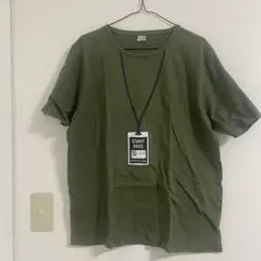 オリーブグリーン Tシャツ Lサイズ