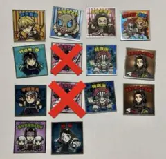 ロッテ ビックリマン 鬼滅の刃マンチョコ　12枚