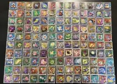 ポケモンシール烈伝　初期　技　130枚セット(ダブり無し) 1998年製