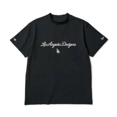 ニューエラ ゴルフ モックネック ロサンゼルスドジャース ブラック XL