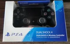 【未使用】DUALSHOCK4 デュアルショック4 ジェット・ブラック