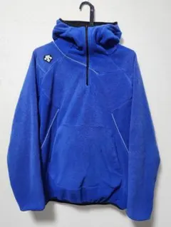 DESCENTE フリース　ハーフジップ　裏地付き　サイズO