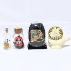 ディズニー オブジェ 消しゴム ピンバッチ 入場メダルセット