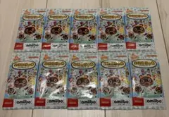 【新品未開封】どうぶつの森 amiiboカード 第5弾 10パック