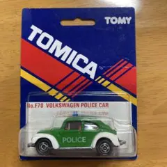 TOMICA No.F20 Volkswagen Police Car