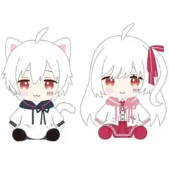 まふまふ お座りぬいぐるみ 2022 ぬいぐるみ 2点セット