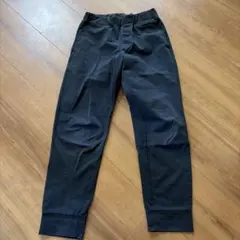 UNIQLO KIDS ロングパンツ ブラック 130cmのサムネイル
