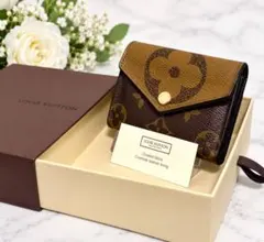 ✨極美品・RFID✨ルイヴィトン モノグラム 三つ折り財布 ジャイアント 箱付
