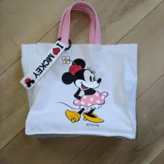 ミニーマウス キャンバストートバッグ