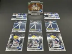 topps now ドジャース優勝セット 日本人SSP,SP　大谷翔平　RC