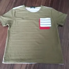 COMME CA ISM Tシャツ 130A オリーブグリーン