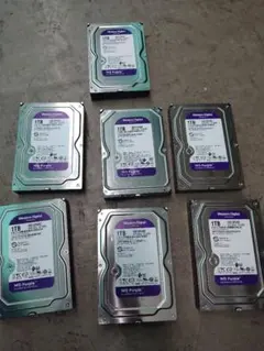 WD Purple 4TB 内蔵型HDD WD40PURX 正常 8968h - メルカリ