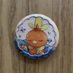 ニャオハ 刺繍入り くるみバッジ コレクション ポケモン イースター バッジ イースターをテーマにしたグッズ「Pokémon Botanical Easter」が
