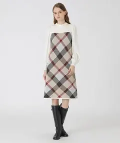 ブルーレーベルクレストブリッジ新品 ジャカードドレス / ワンピース 38 -1