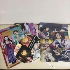 鬼滅の刃　うちわ　ファイル　下敷き　セット