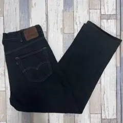 リーバイス Levis 550 黒染め ブラックデニム W38L34 後染め