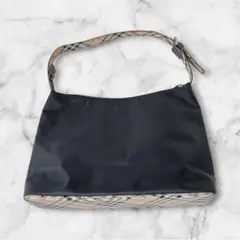 バーバリー ブルーレーベル ワンショルダー ナイロン ノバチェック