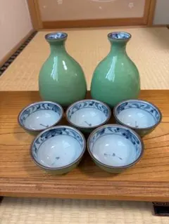 波佐見焼 白岳窯 酒器セット　おまけ付き