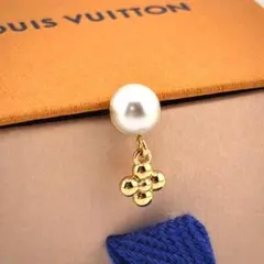 【極美品】ルイヴィトン LV パール リバー イヤリング ピアス ゴールドのサムネイル
