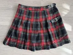 Spick＆Span タータンチェック　ラップスカート　フリル