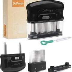 DePango ミートテンダライザー 48刃 ステンレス 肉筋切り器のサムネイル