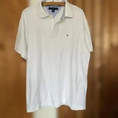 Tommy Hilfiger ホワイト ポロシャツ
