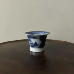 和食器】江戸後期 古伊万里 幾何学文染錦蕎麦猪口 向付 色絵 - メルカリ
