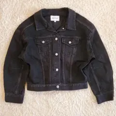 EMMEL REFINES デニムジャケット M バックギャザー 春アウター