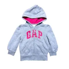 GAP ロゴパーカー グレー 90cm
