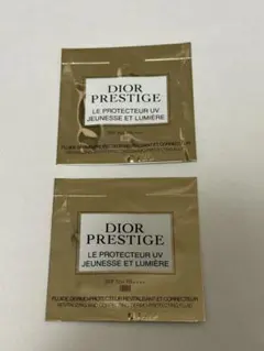 Dior Prestige UVプロテクター サンプル2点
