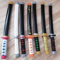 プライズ　鬼滅の刃　日輪刀　7本セット