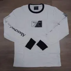 送料込　Abercrombie & Fitch ロンT Sサイズ　白
