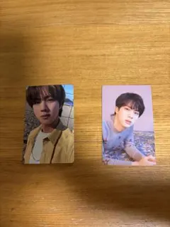 BTS JIN トレカ 2枚セット