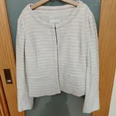 anysis ノーカラージャケット　アイボリー