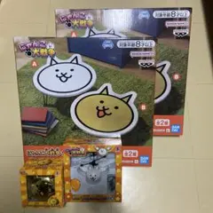 激レア】にゃんこ大戦争 一番くじ D賞 敵キャラ ラバーストラップ 全5
