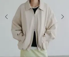 LOWRYS FARM レザーバルーンブルゾン