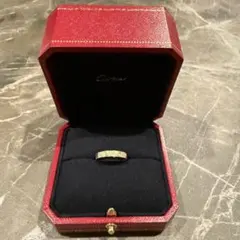 ☆価格変更☆ Cartier カルティエ K18YGダイヤモンド リング #52 