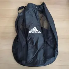adidas ボールバッグ 黒 メッシュ