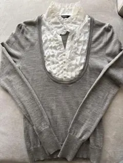 BOSCH ドッキングニットフリルブラウス付き